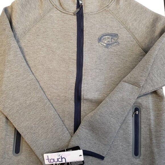NHL Montreal Canadiens Drop Kick Jacket Womens L Grey Touch by Alyssa Mi… - Picture 2 of 7